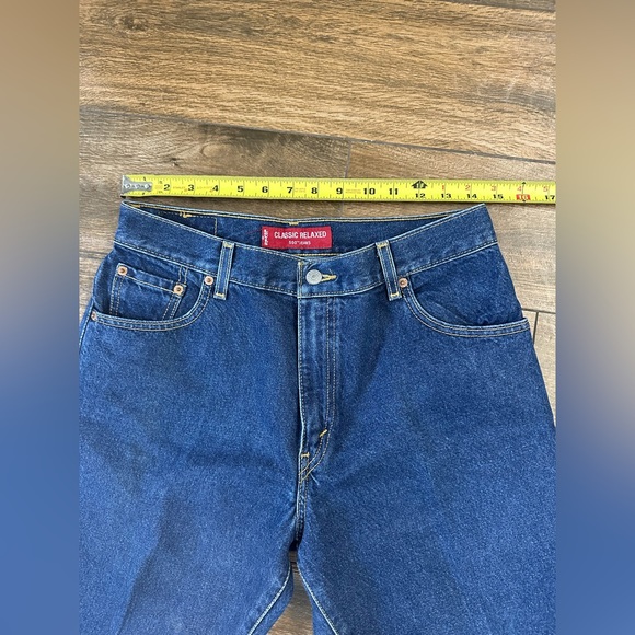 Vintage Levi’s 550 Classic Relaxed Medium Wash Jeans 12M, 90s High rise Classic - Picture 5 of 12